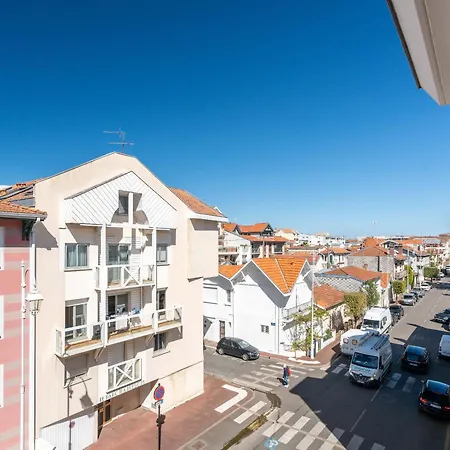 T3 Au Centre D'arcachon, Avec Parking, Proche Parc Mauresque Et Plage, Terrasse, 2 - Fr-1-319-61 Apartman Arcachon