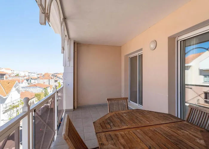 T3 Au Centre D'arcachon, Avec Parking, Proche Parc Mauresque Et Plage, Terrasse, 2 - Fr-1-319-61 Apartamento